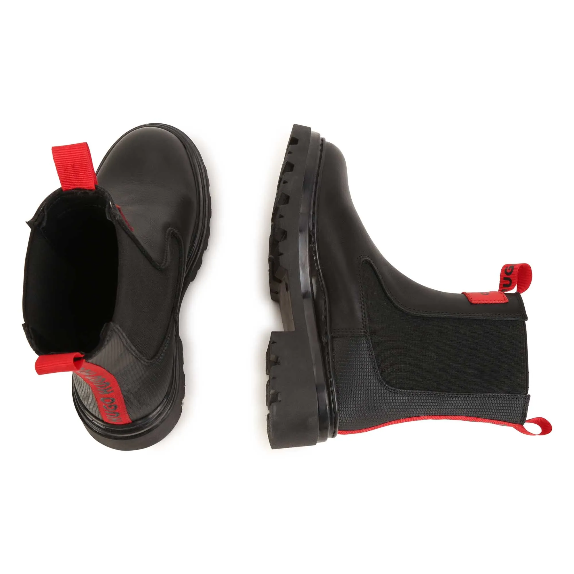 Hugo Kids Ankle Boots - Black