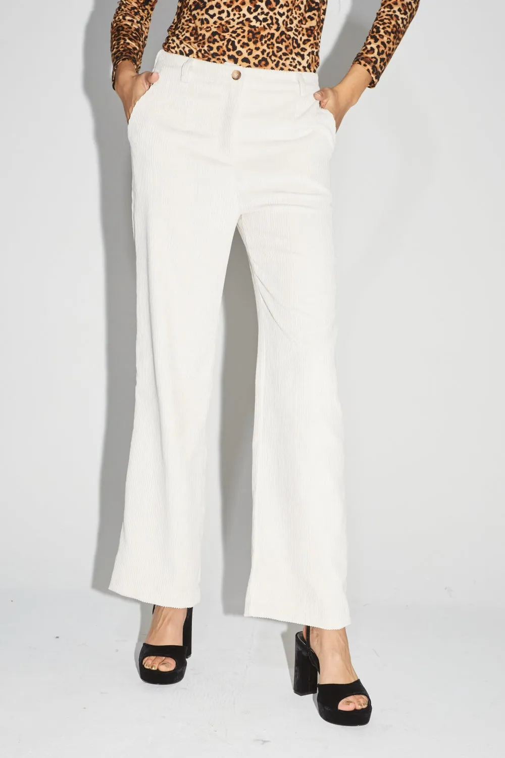 Imprevu Yves Vintage Cream Trouser