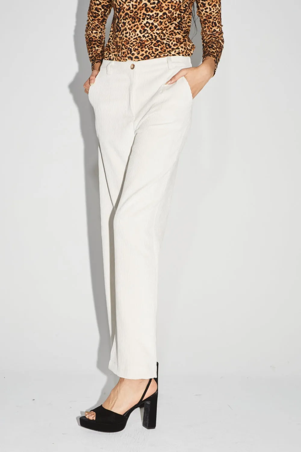 Imprevu Yves Vintage Cream Trouser