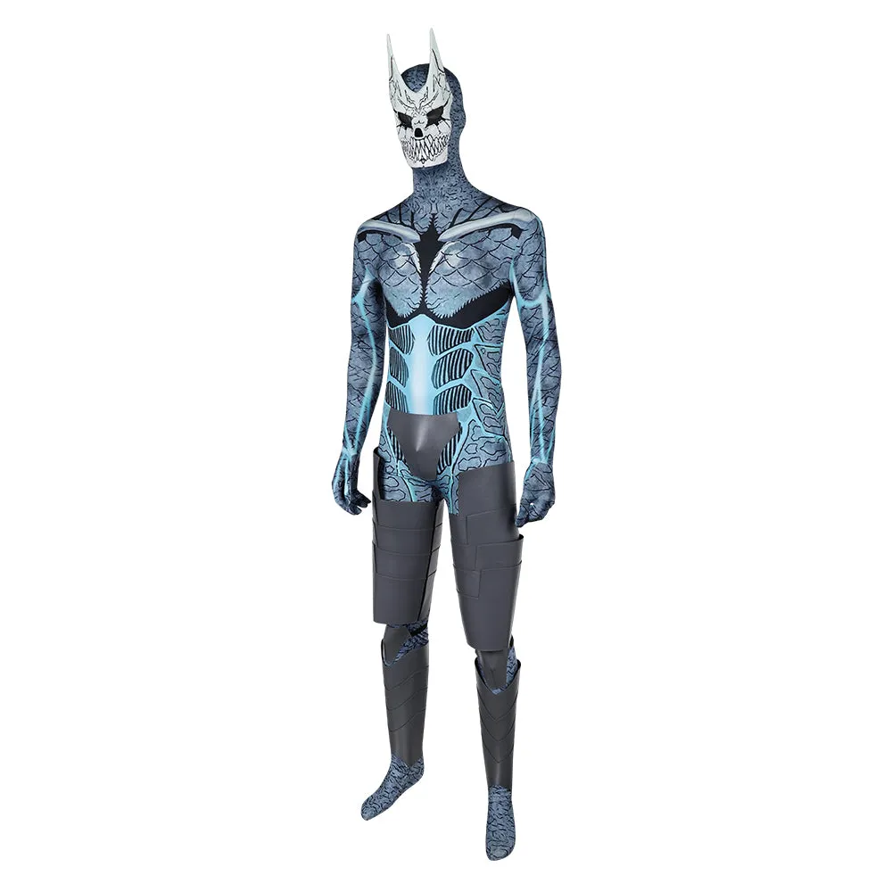 Kaiju No. 8 Kafka Hibino Blue Jumpsuit Party Carnival Halloween Cosplay Costume