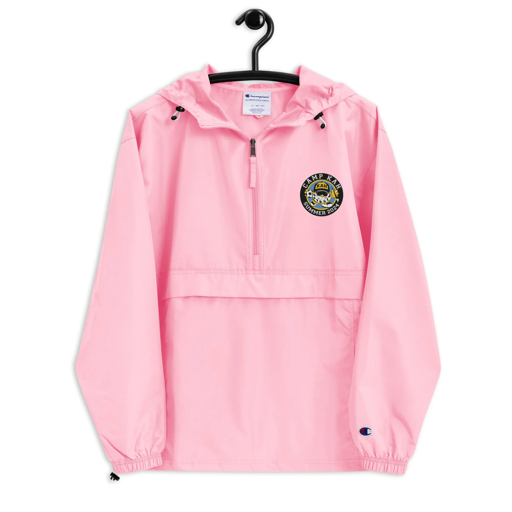 Kids After Hours Embroidered Champion Packable Jacket - Camp KAH