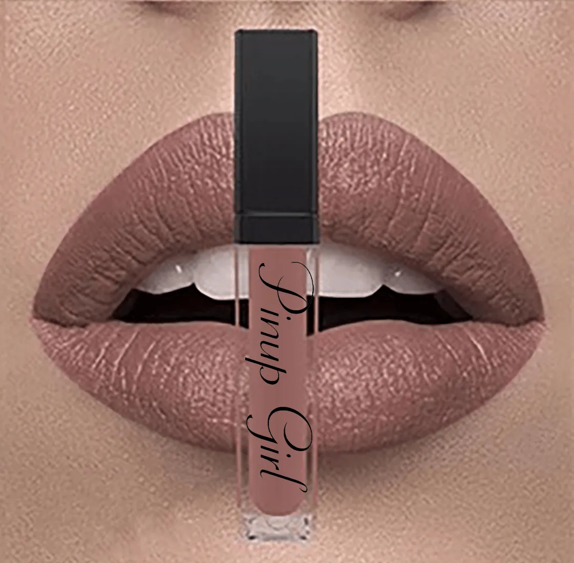 Liquid Lipstick in Promises Nude 21 Pinup Girl Cosmetics