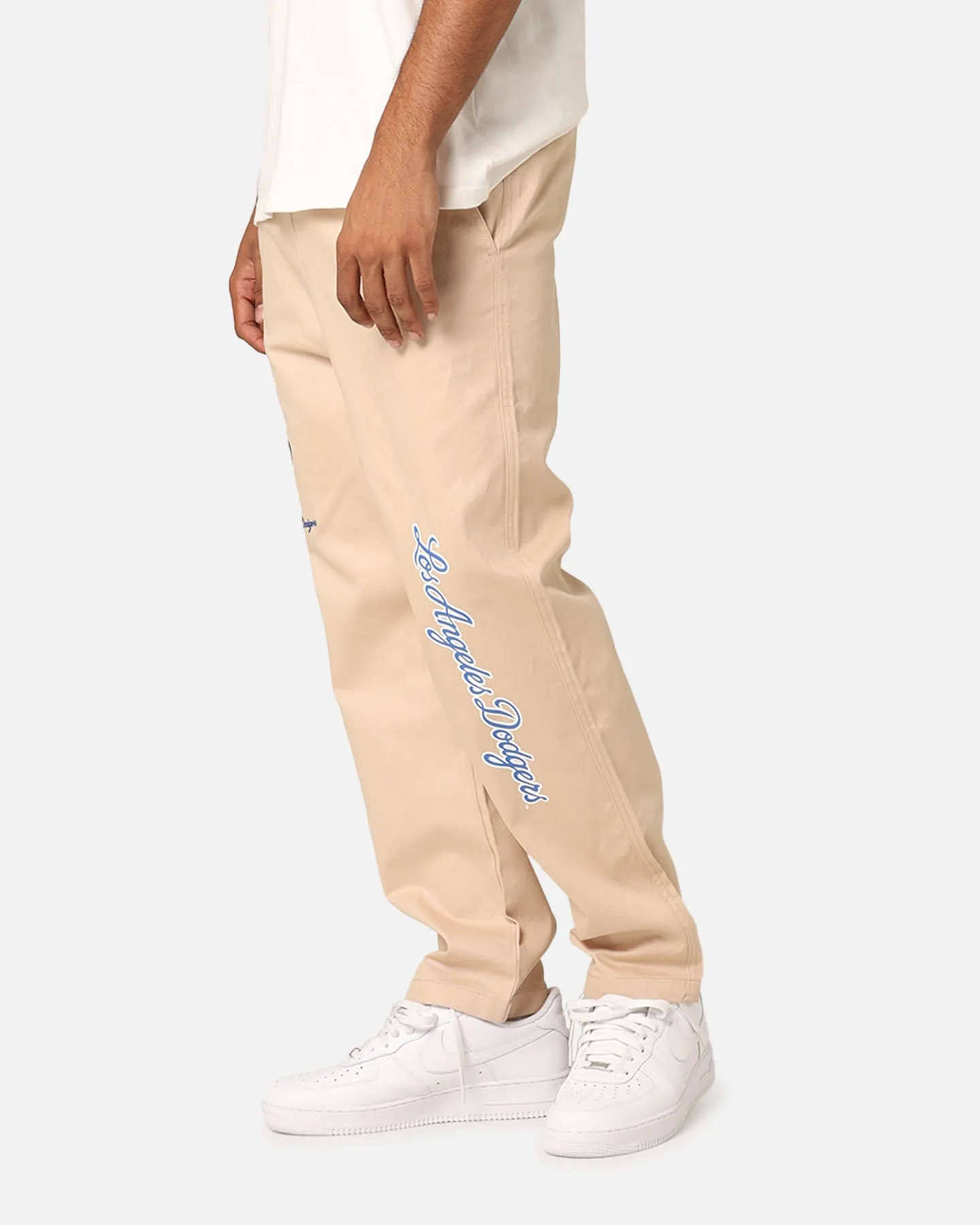 Majestic Athletic Los Angeles Dodgers City Cargo Pants Oatmilk