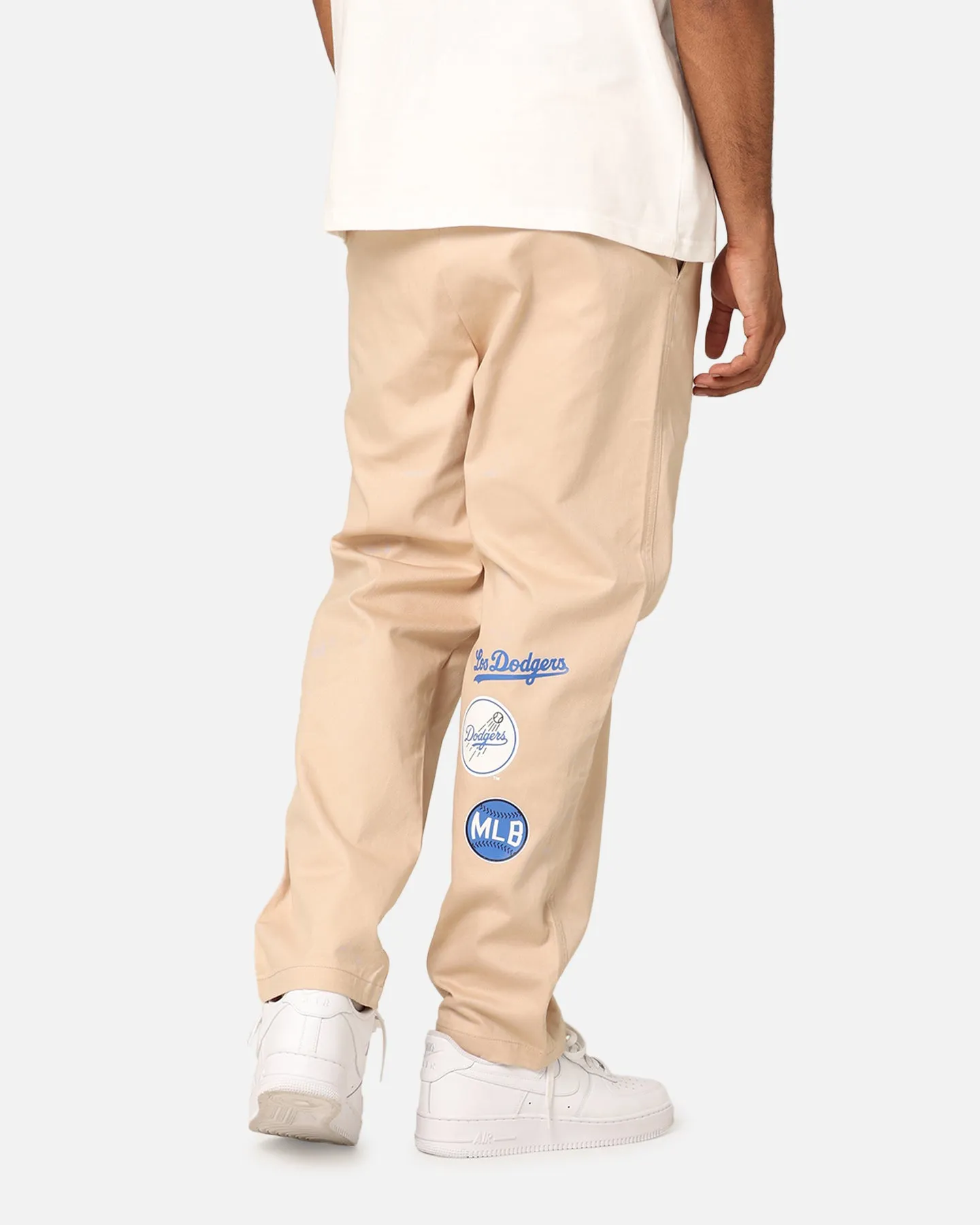 Majestic Athletic Los Angeles Dodgers City Cargo Pants Oatmilk