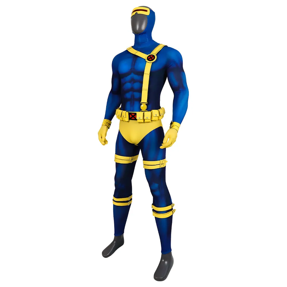 Marvel X-MenScott Summers Cyclops Cosplay Costume - Premium Version