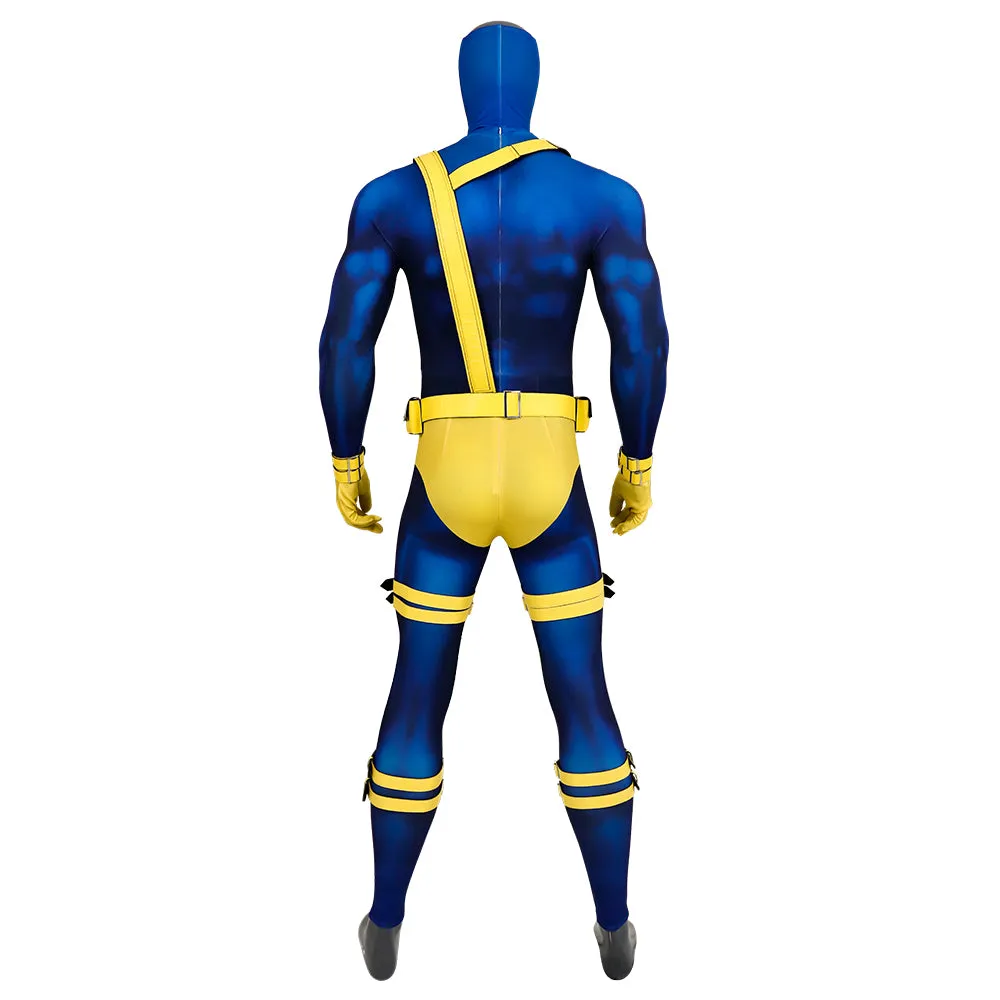 Marvel X-MenScott Summers Cyclops Cosplay Costume - Premium Version