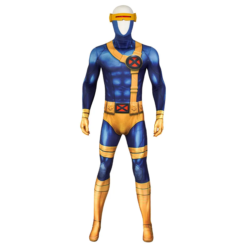 Marvel X-MenScott Summers Cyclops Cosplay Costume