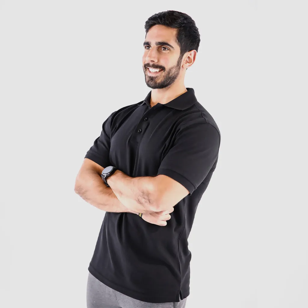 MEN AIDEN POLO T-SHIRT(BLACK)