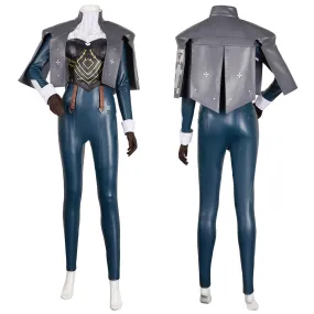 Metaphor: ReFantazio Hulkenberg Women Blue Outfit Carnival Halloween Cosplay Costume