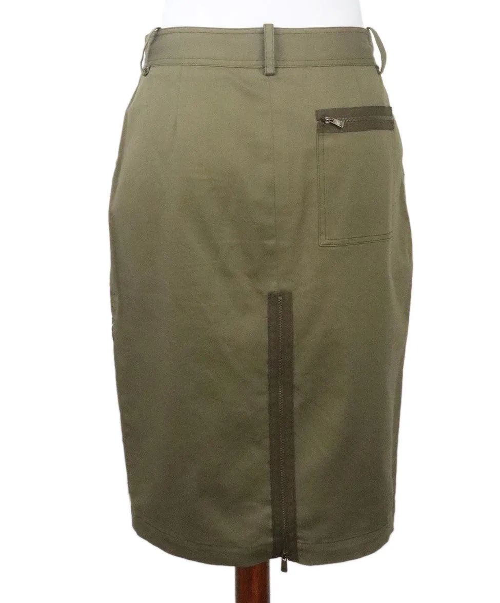 Michael Kors Olive Green Skirt sz 2