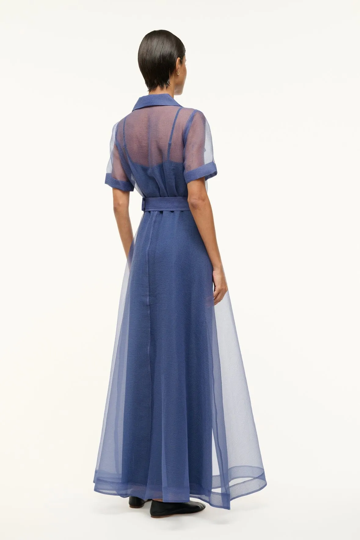 MILLIE DRESS | NAVY ORGANZA