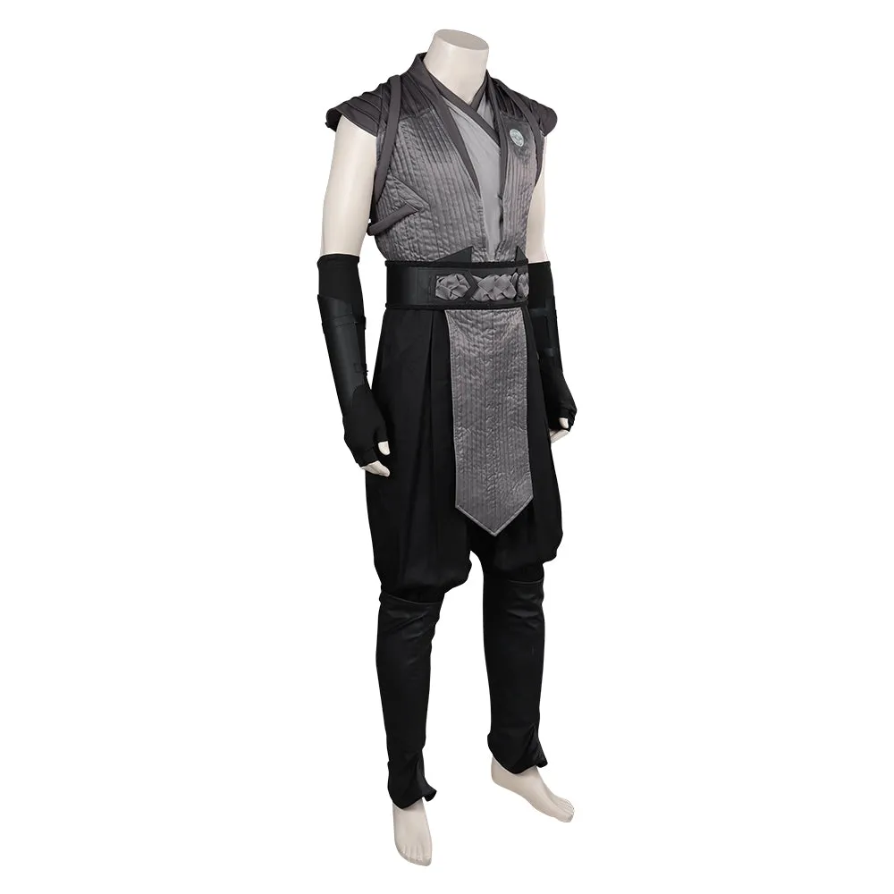 Mortal Kombat Tomas Vrbada /Smoke Gray Male Fighter Roleplay Jumpsuit Party Carnival Halloween Cosplay Costume