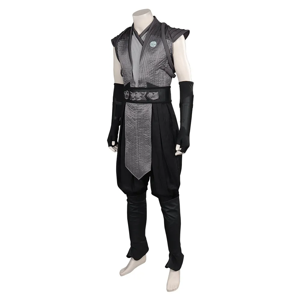 Mortal Kombat Tomas Vrbada /Smoke Gray Male Fighter Roleplay Jumpsuit Party Carnival Halloween Cosplay Costume