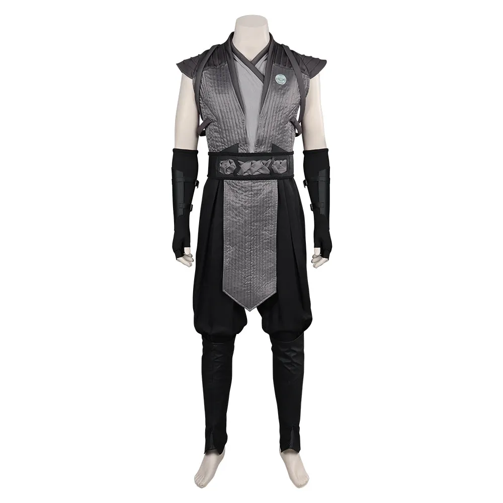 Mortal Kombat Tomas Vrbada /Smoke Gray Male Fighter Roleplay Jumpsuit Party Carnival Halloween Cosplay Costume