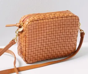 Natural Woven Crossbody