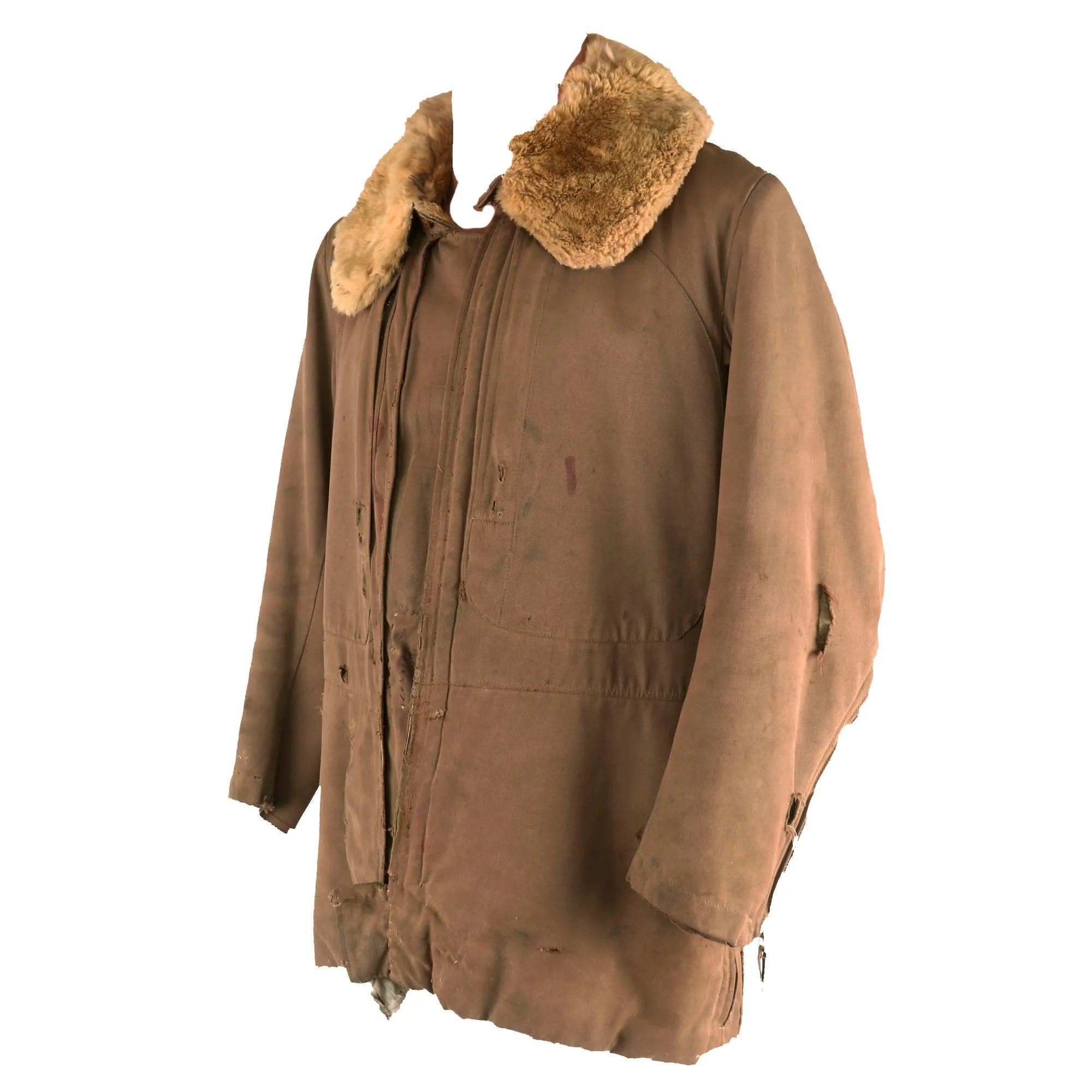 Original Imperial Japanese WWII Bomber Jacket Captured & Painted by American Soldier