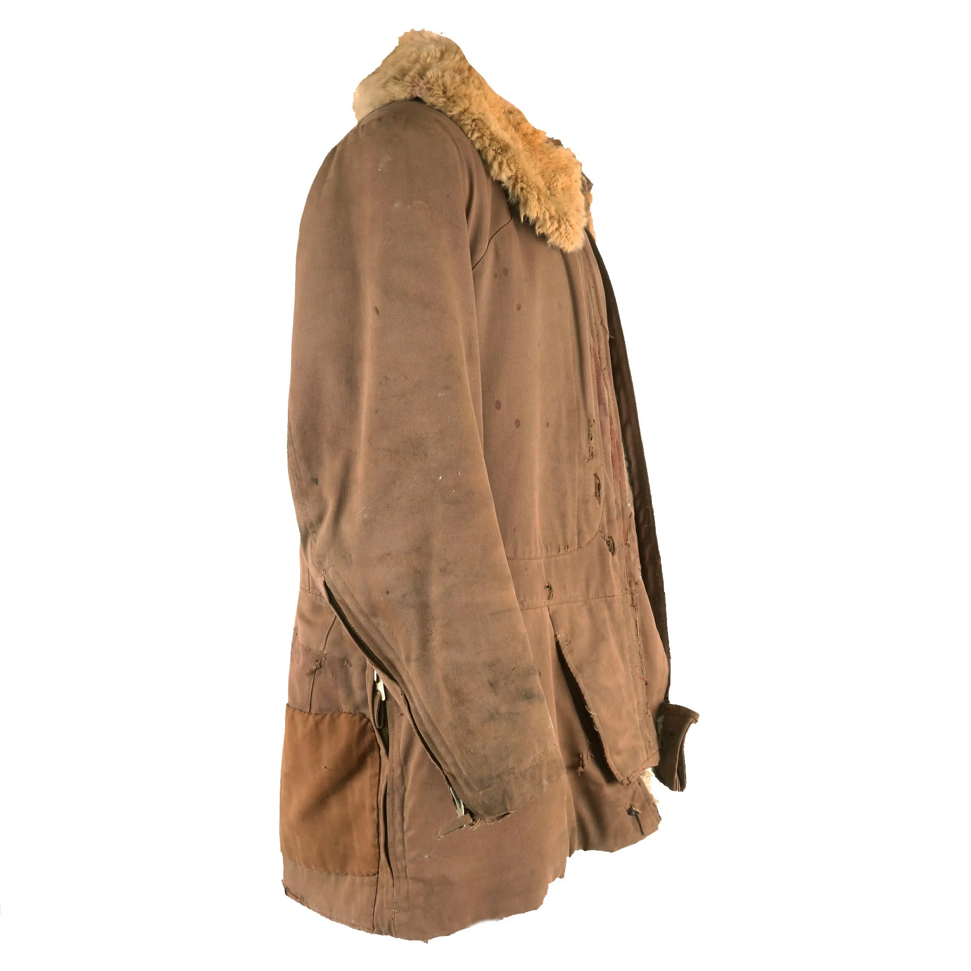 Original Imperial Japanese WWII Bomber Jacket Captured & Painted by American Soldier