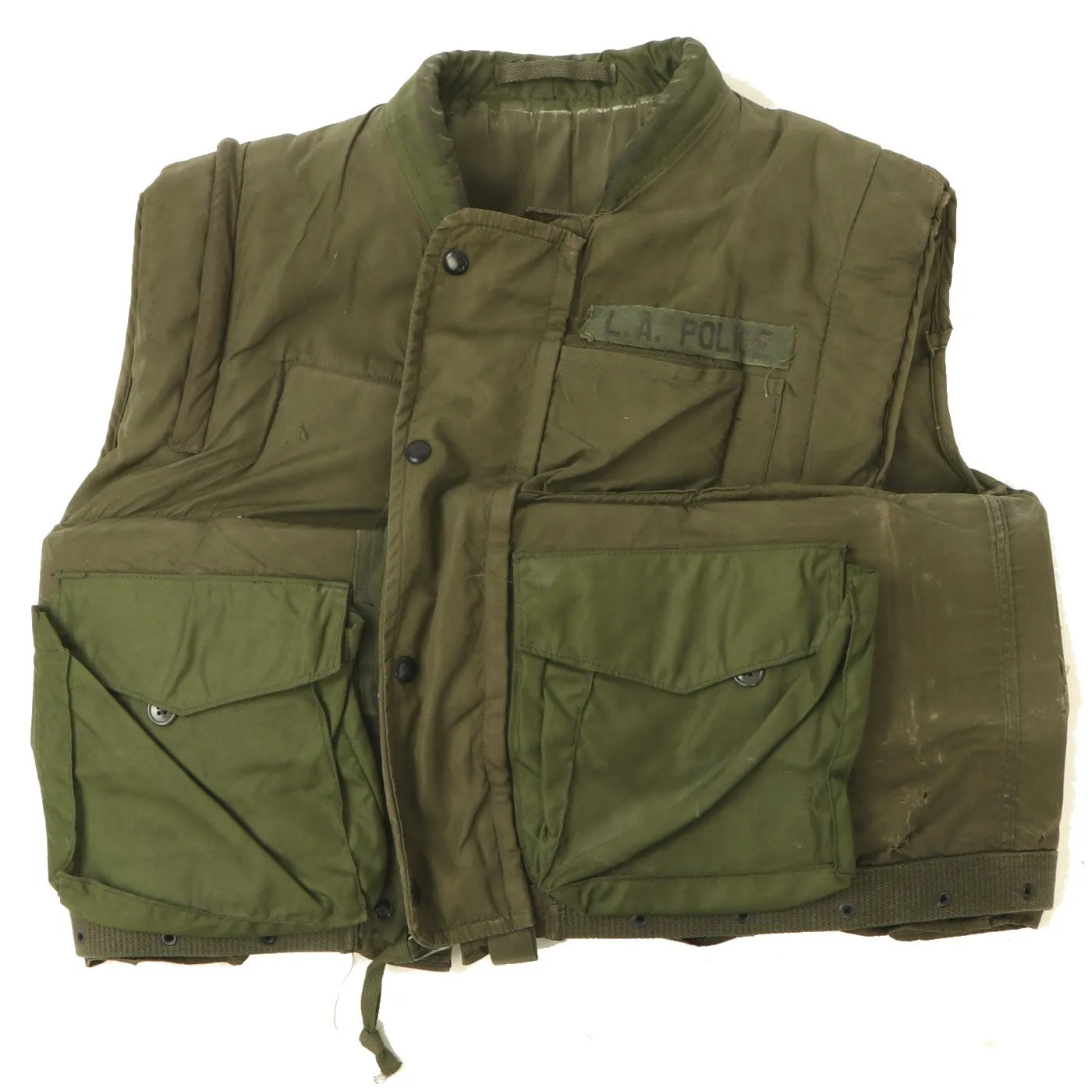 Original U.S. Vietnam War U.S.M.C. M-1955 Flak Body Armor Protective Vest