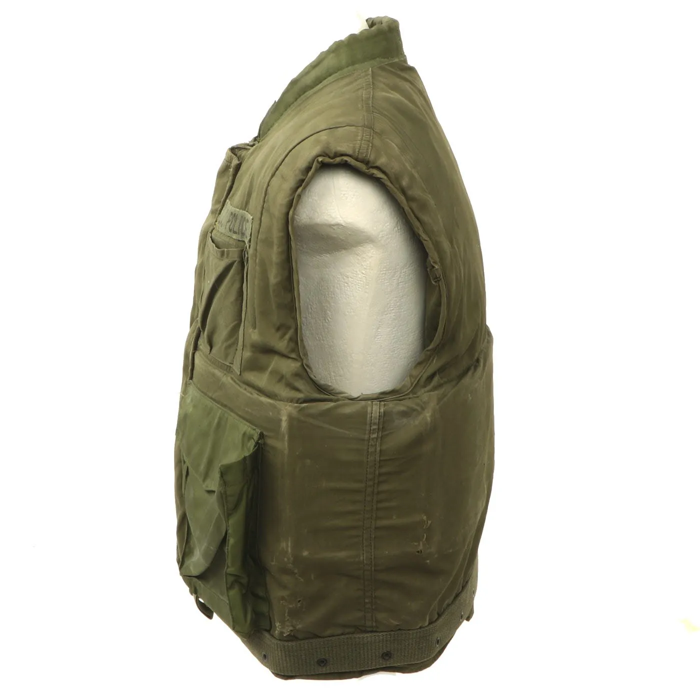 Original U.S. Vietnam War U.S.M.C. M-1955 Flak Body Armor Protective Vest