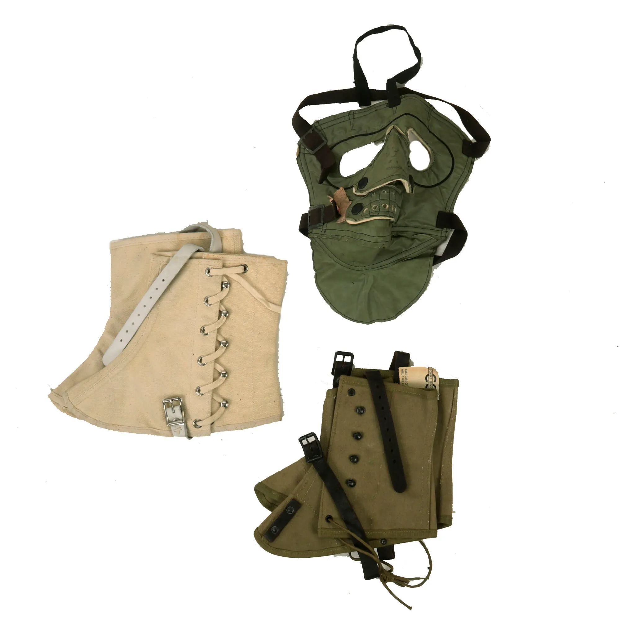 Original U.S. WWII 10th Mountain Division Mountaineering  Uniform and Equipment Set with Ice Axe