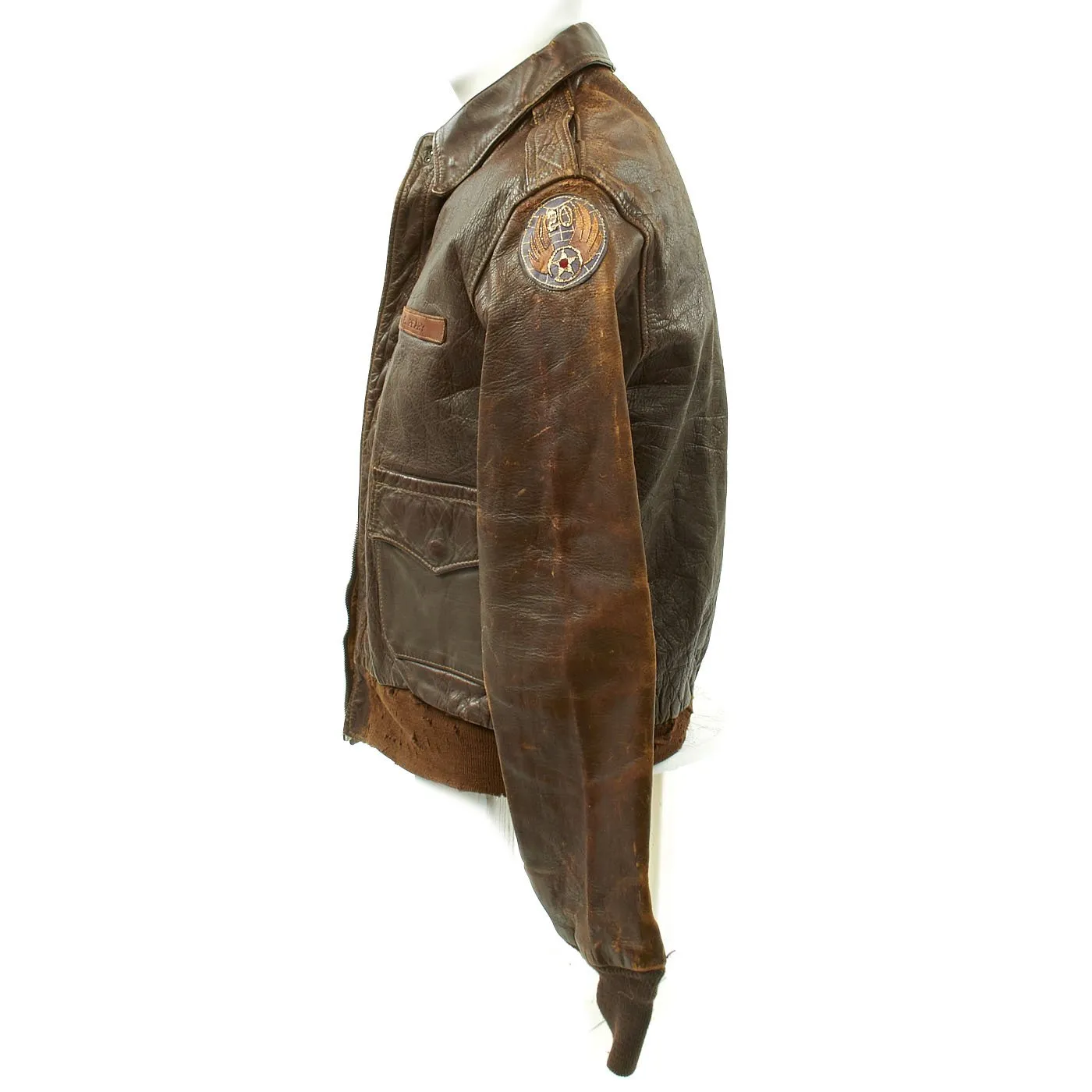 Original U.S. WWII 20th Air Force Named Aerial Gunner Grouping with A-2 Jacket