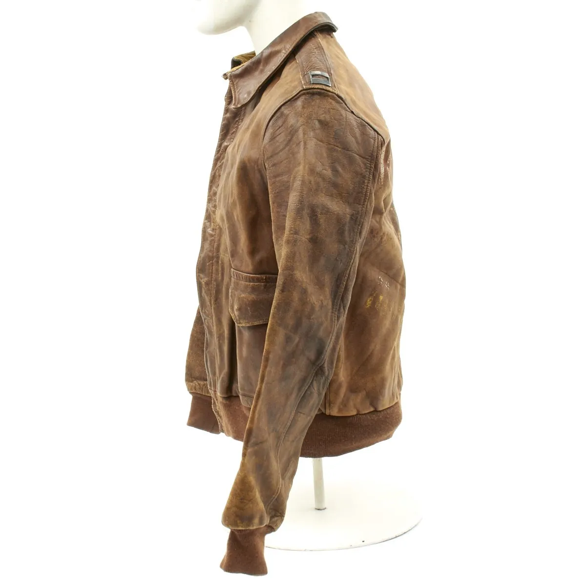 Original U.S. WWII B-17 Bomber Tantalizing Takeoff A-2 Flight Jacket