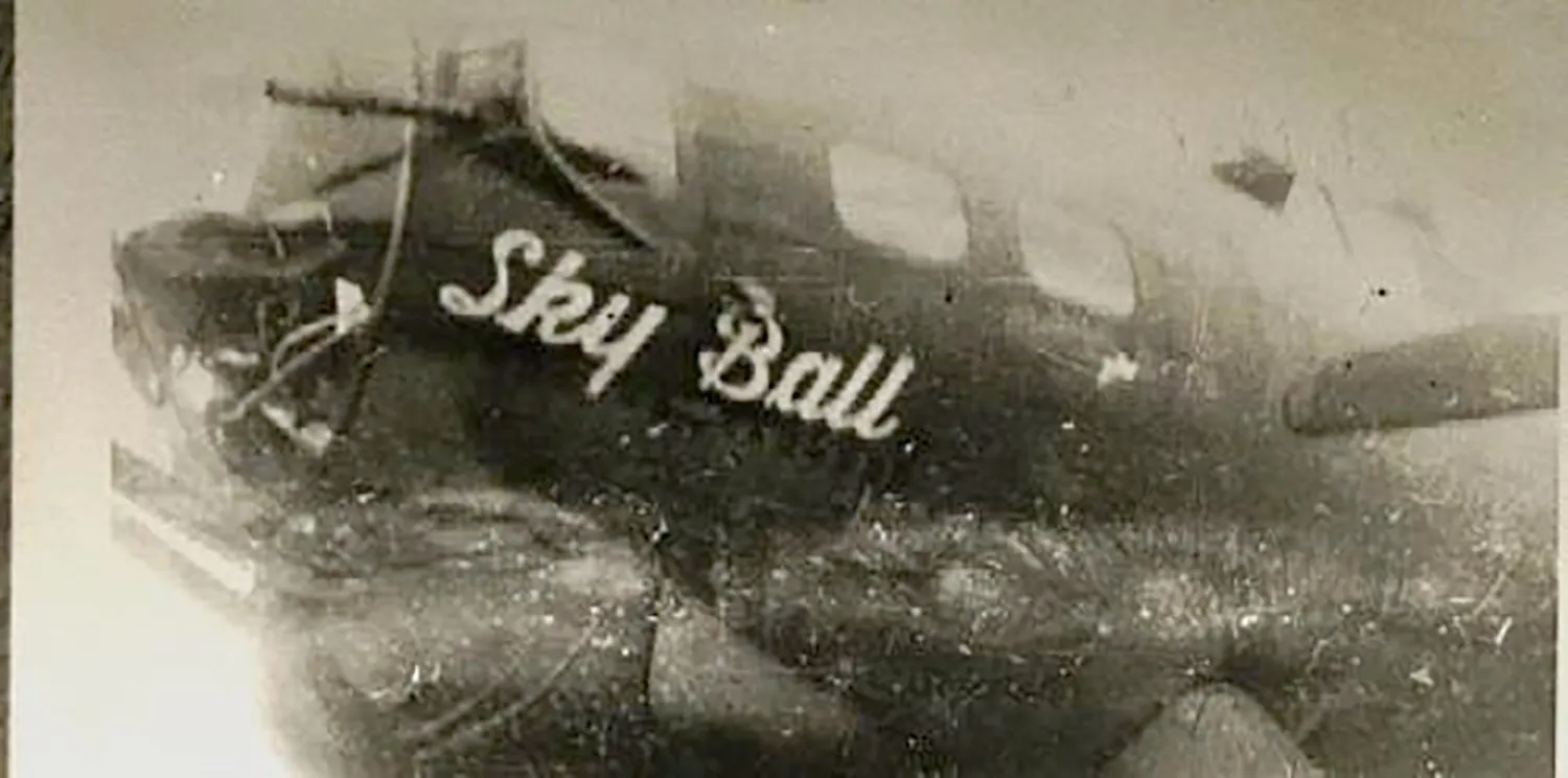 Original U.S. WWII B-17 Sky Ball 511th Bomb Squadron Ball Boys B-17 Named Pilot A-2 Flight Jacket