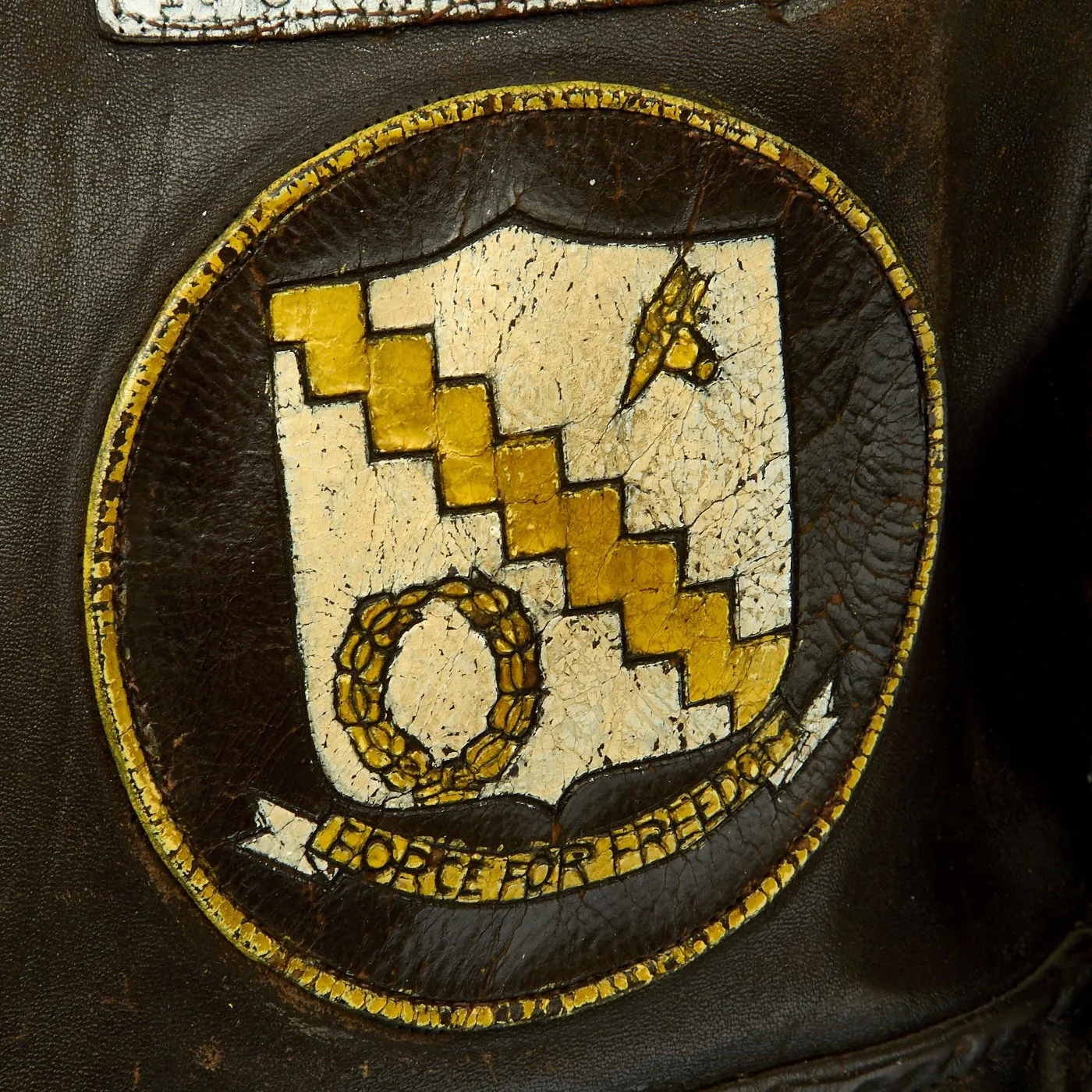 Original U.S. WWII B-24 Liberator 98th Bombardment Group Named Pilot A-2 Flight Jacket - Lt. Col Robert C. Mennell