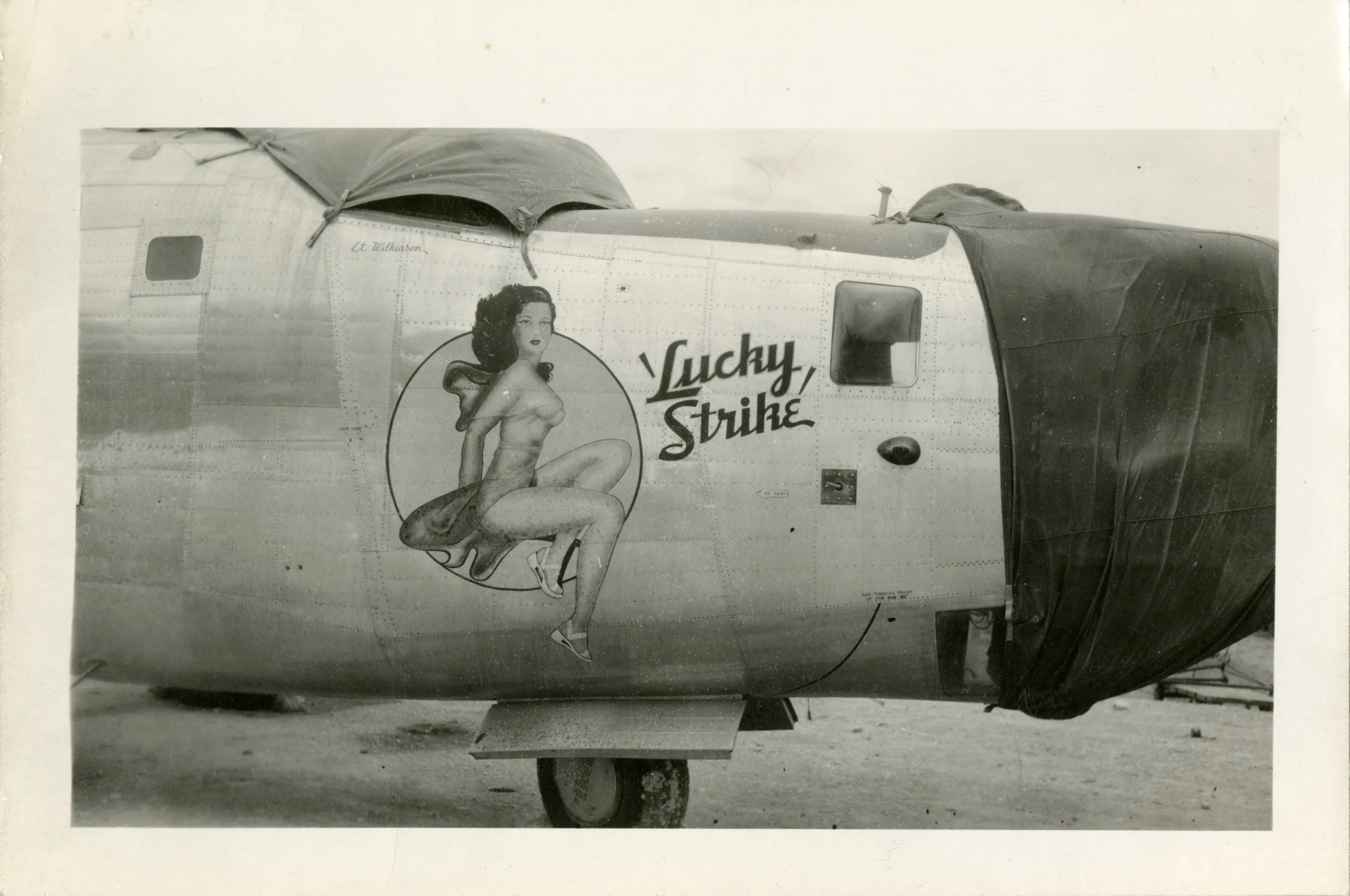 Original U.S. WWII Named 528th Bomb Squadron, 380th Bomb Group “Flying Circus” Grouping Featuring B-1 Cap With 37 Bombs Drawn on for 37 Combat Missions - John C. Swindle, Assistant Flight Engineer / Gunner For B-24 “Lucky Strike”