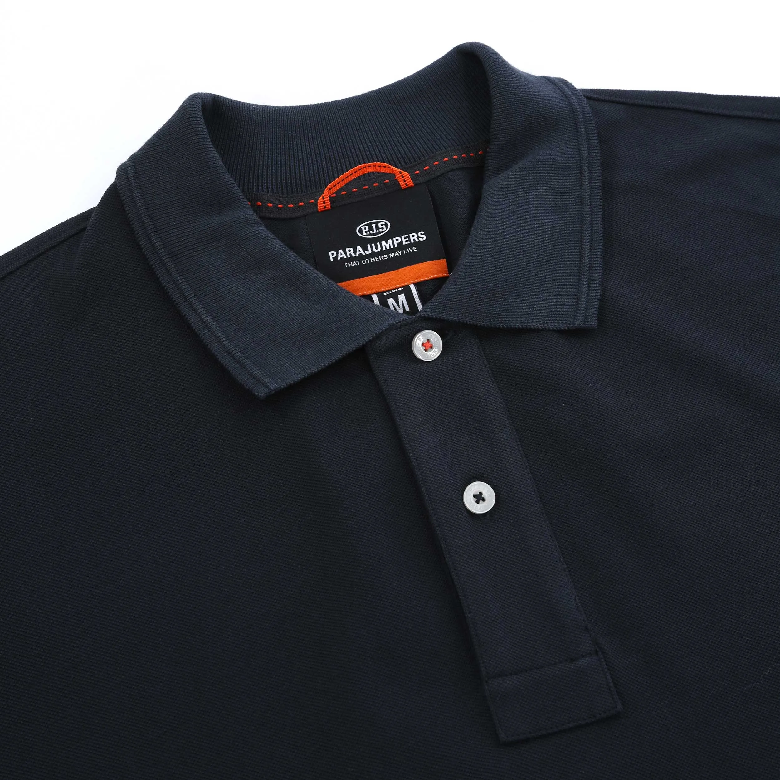 Parajumpers Gangapuma Polo Shirt in Navy