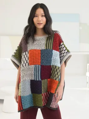 Patchwork Poncho (Knit)