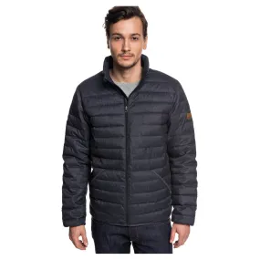 Quiksilver Everyday Scaly Puffer Jacket - Dark Grey Heather