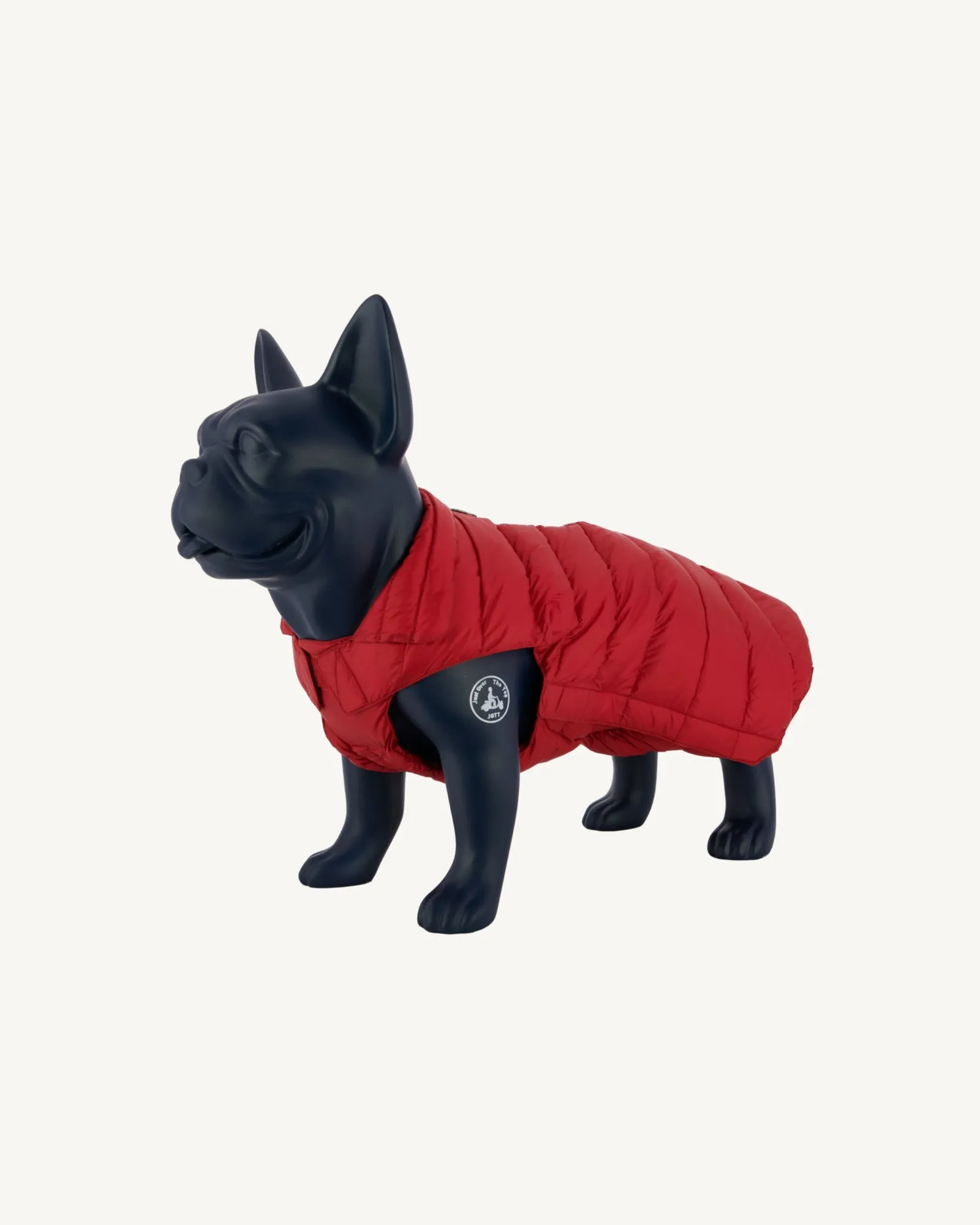 Red Woop dog puffer jacket