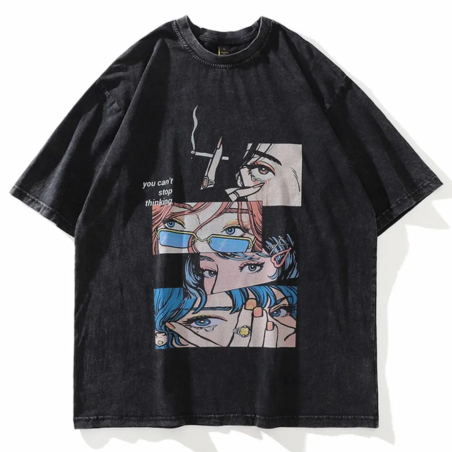 Retro Japanese Washed Tee