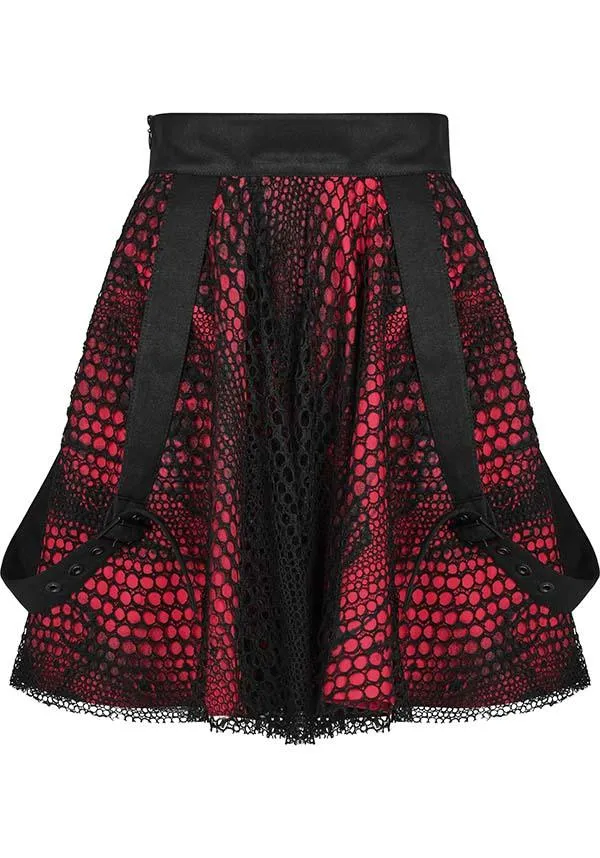 Rock Sweetheart | STRAP SKIRT*