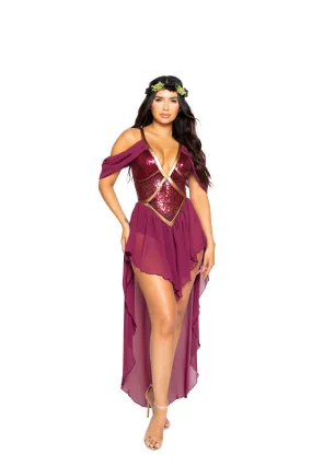 Roma 2pc Wine Goddess Costume