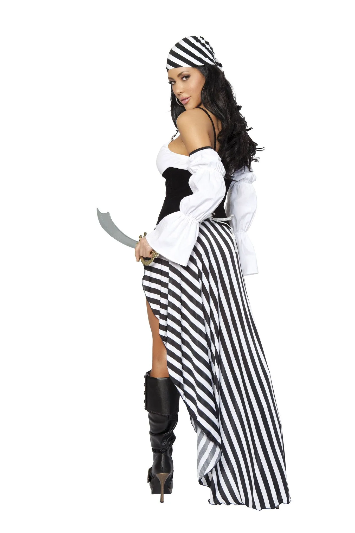 Roma 6pc Pirate Lass Costume