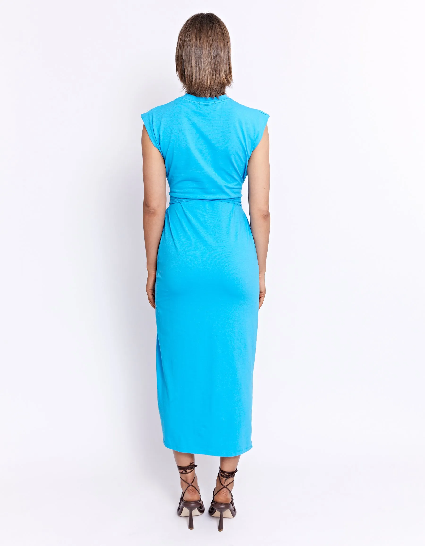 ROSCO DRESS | CYAN