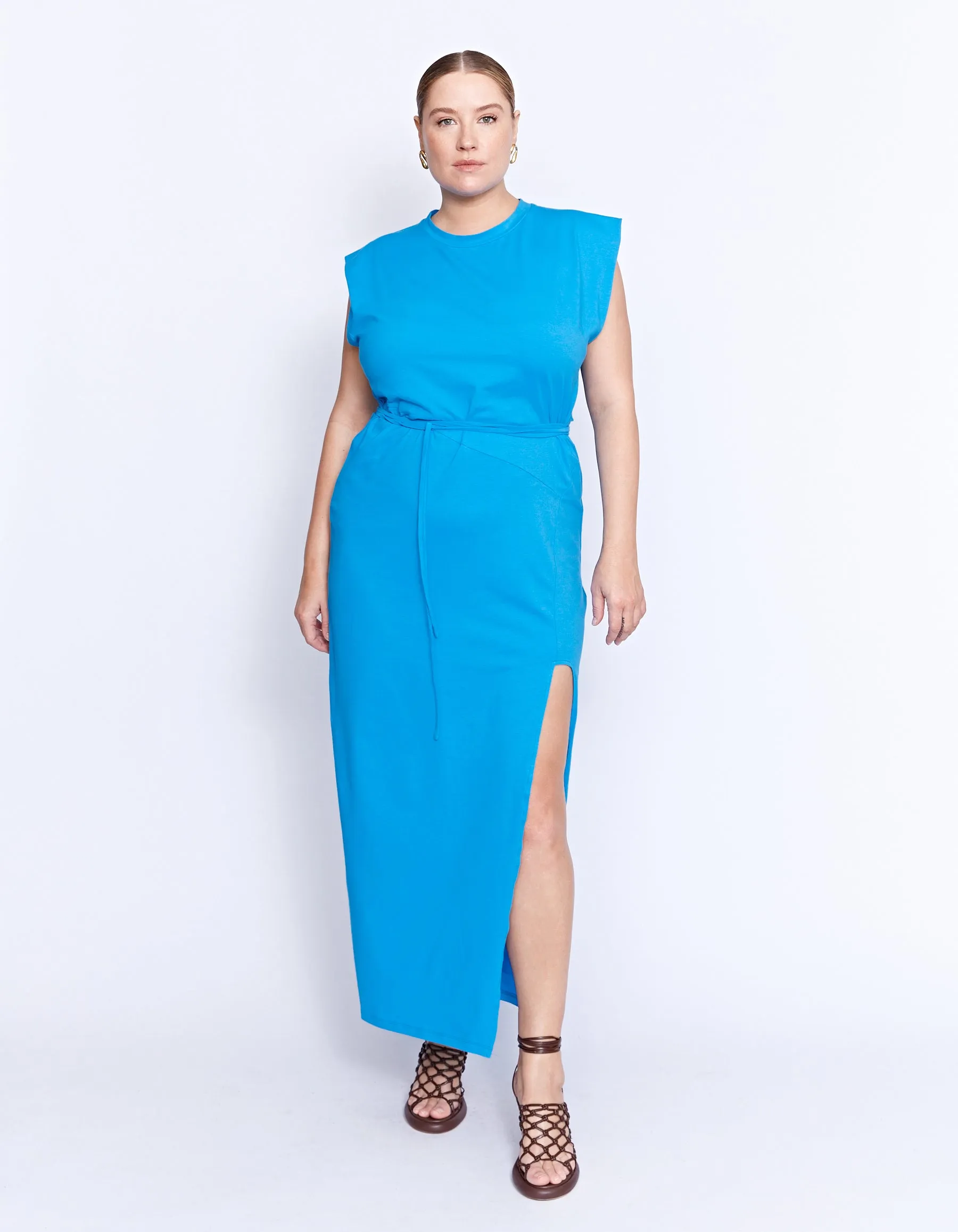 ROSCO DRESS | CYAN