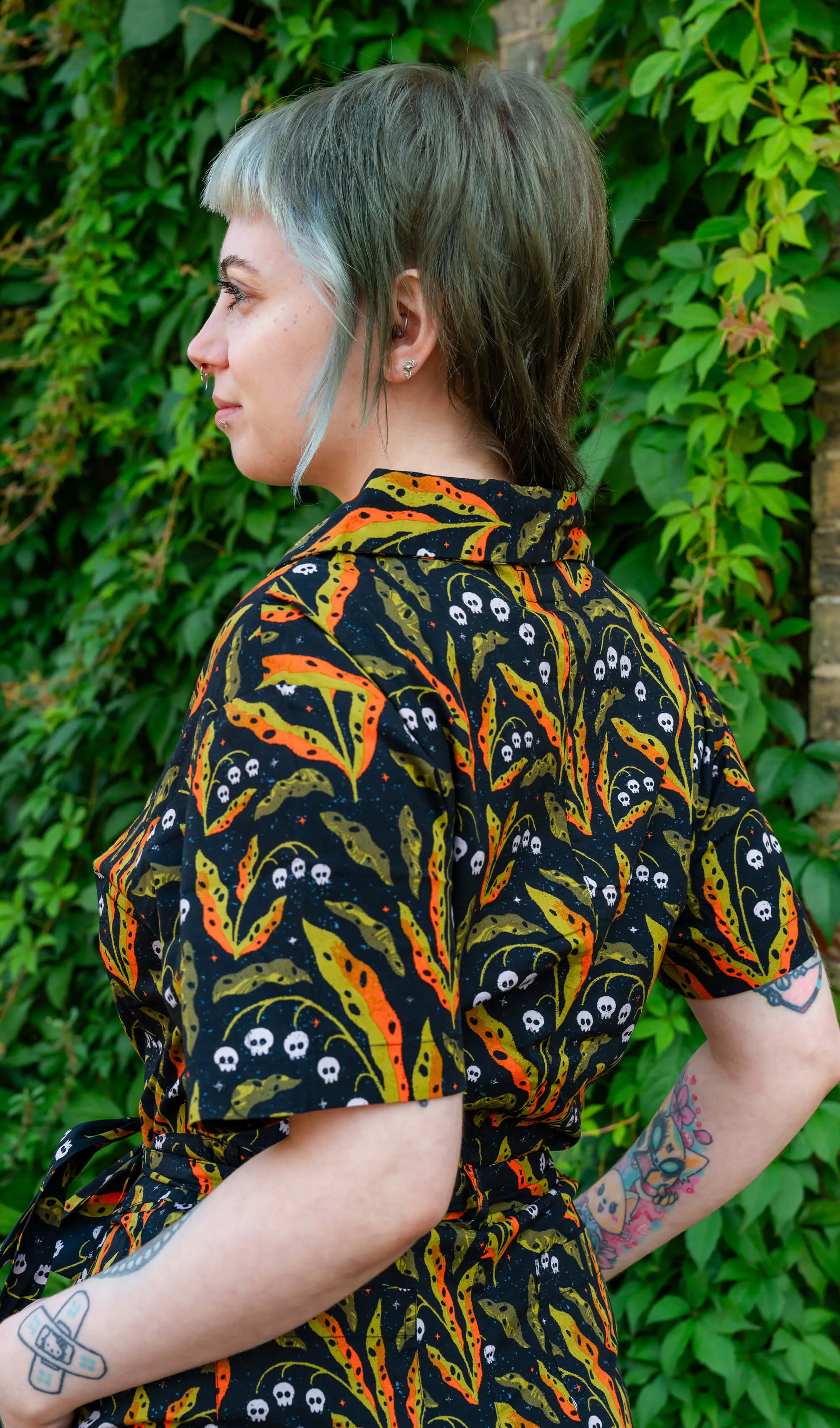 Run & Fly x Clare Lewis Poison and Plants Stretch Jumpsuit