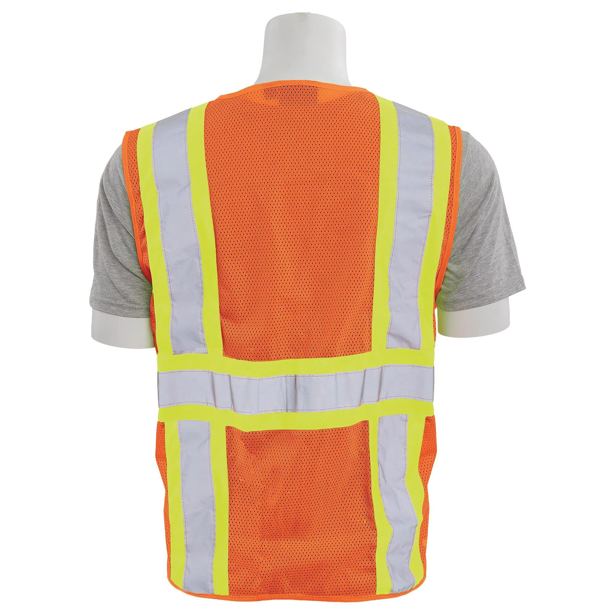 S382T Class 2 Mesh Safety Vest with Contrasting Tape - Tall