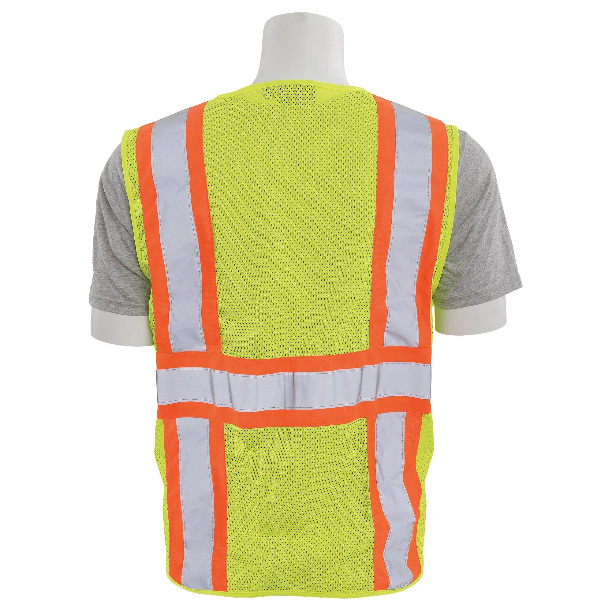 S382T Class 2 Mesh Safety Vest with Contrasting Tape - Tall