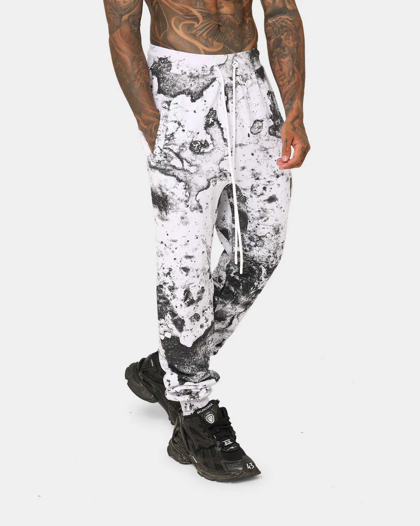 Saint Morta Acid Sweatpants White/Grey/Black