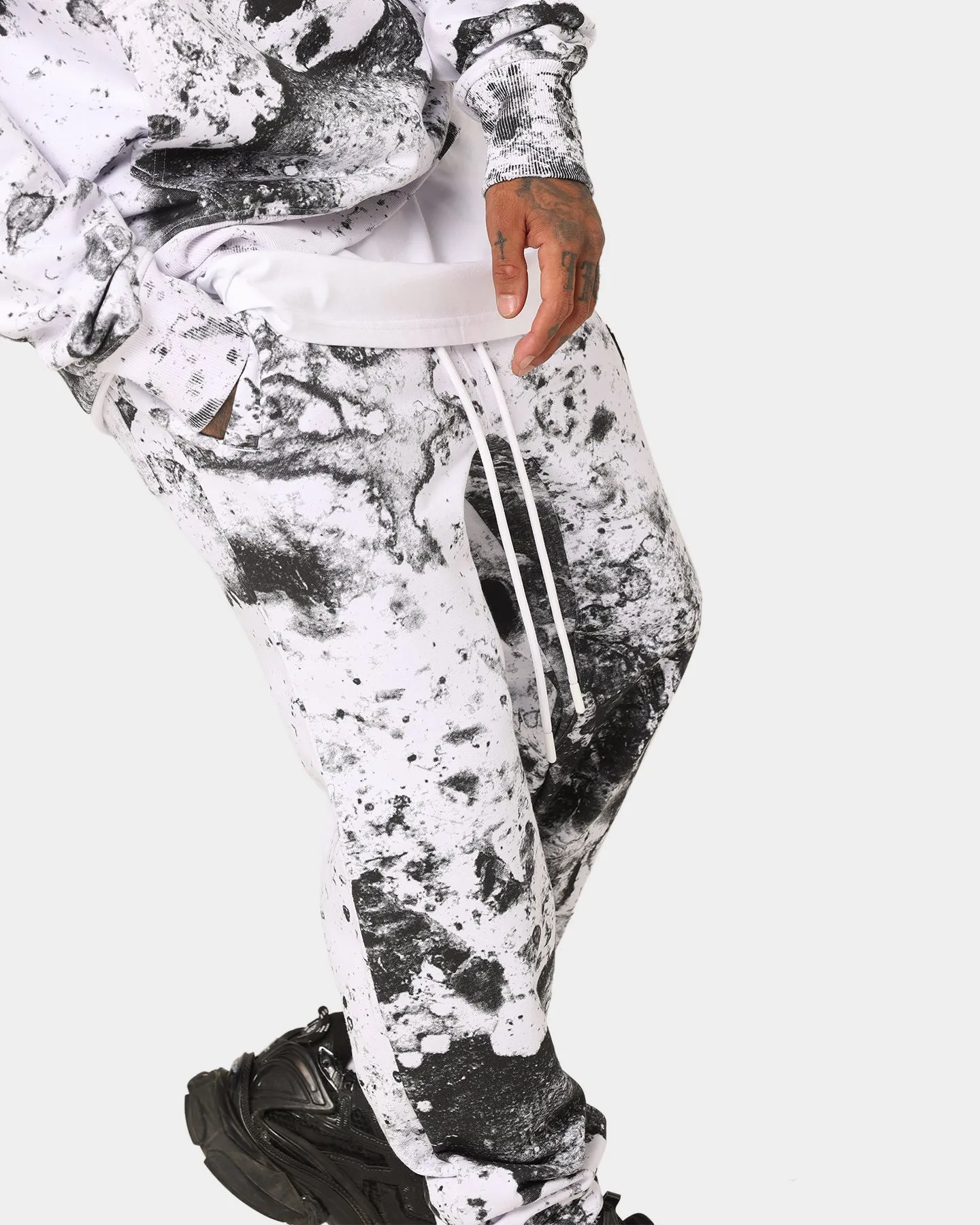 Saint Morta Acid Sweatpants White/Grey/Black