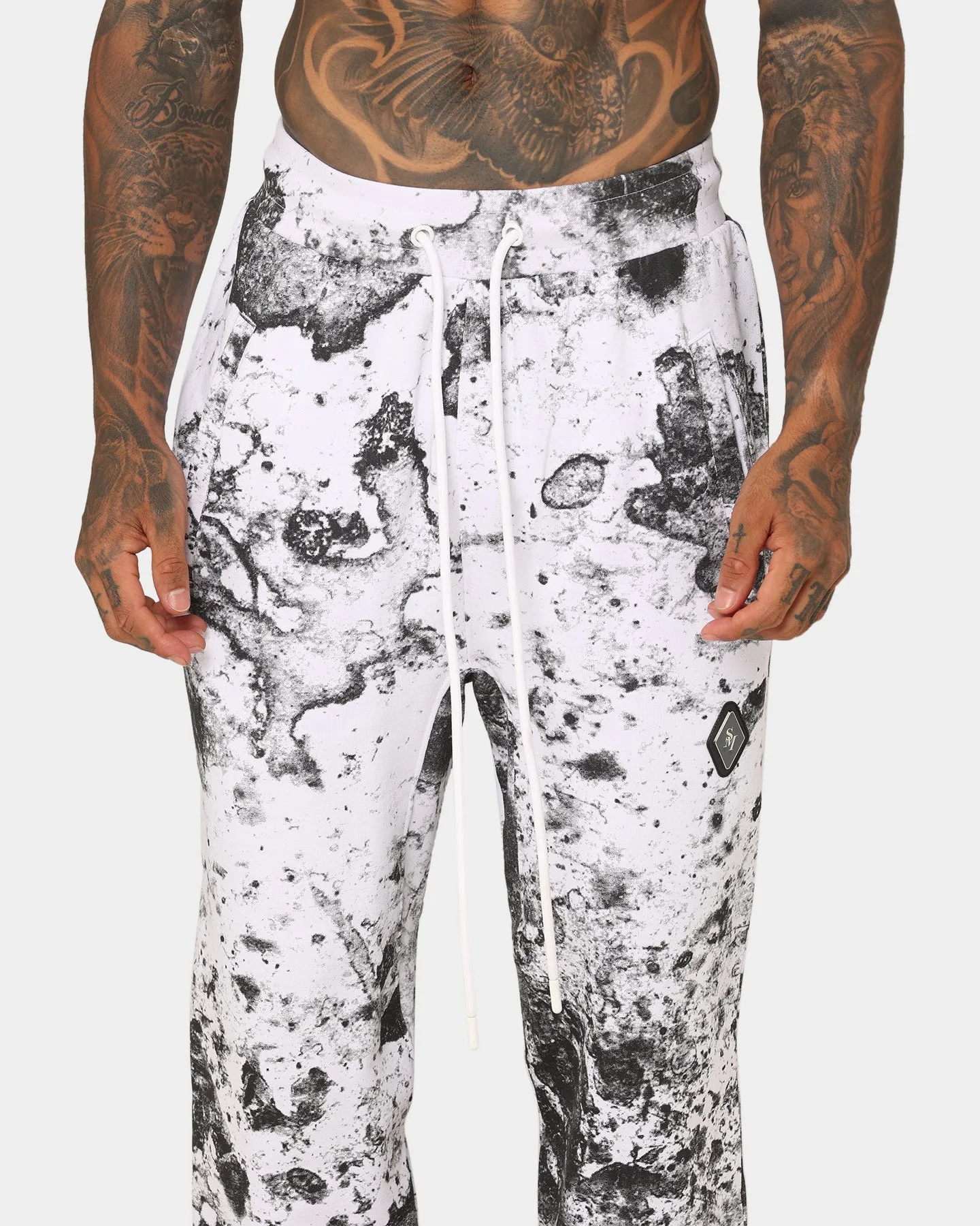 Saint Morta Acid Sweatpants White/Grey/Black