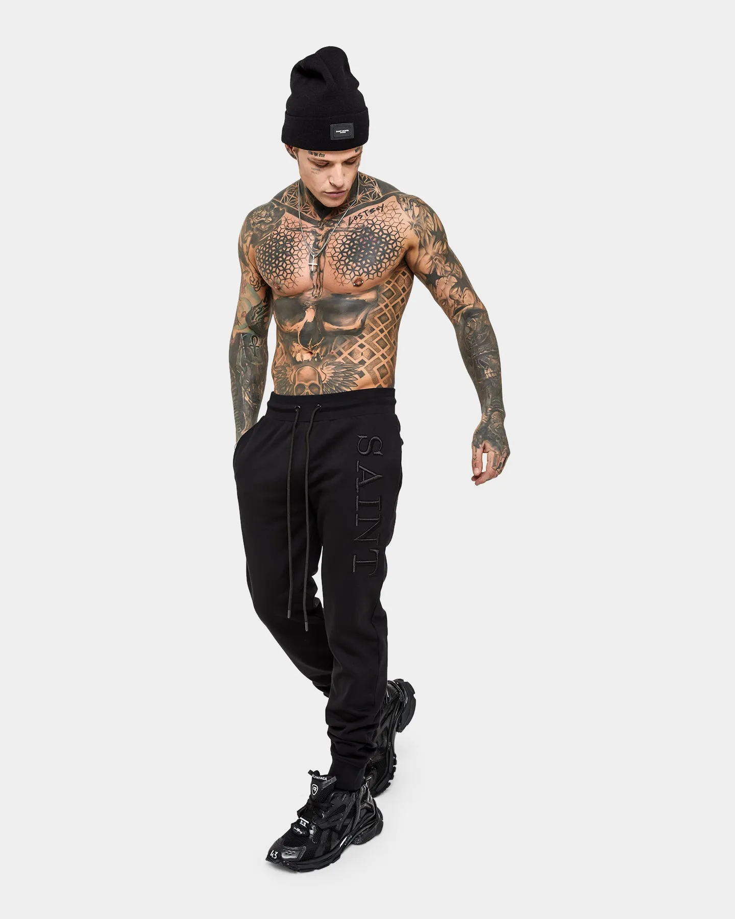 Saint Morta Annex Sweat Pants Black