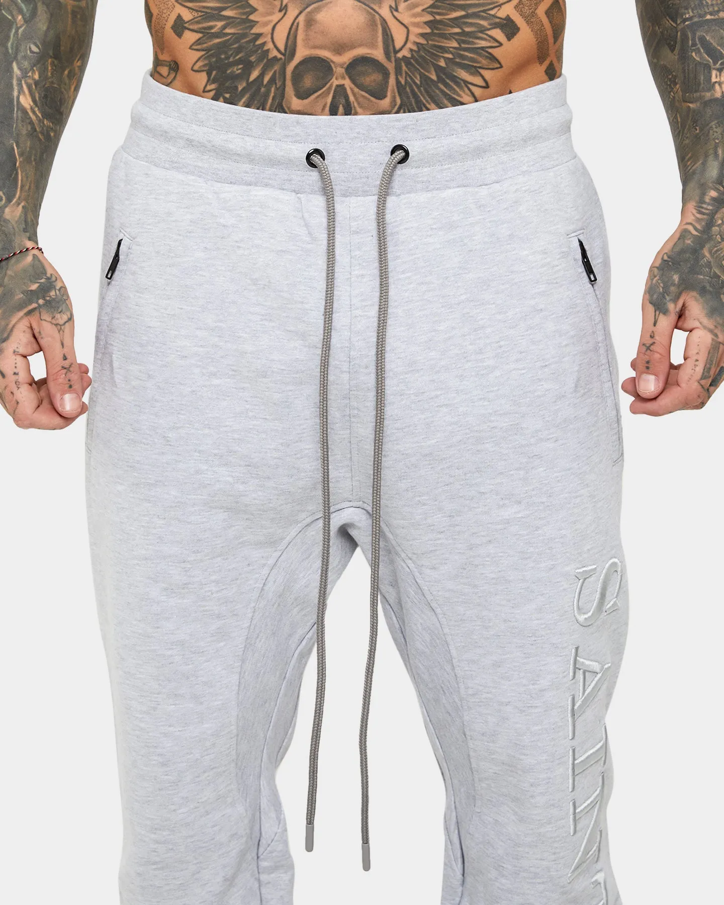 Saint Morta Annex Sweat Pants Light Grey Melange