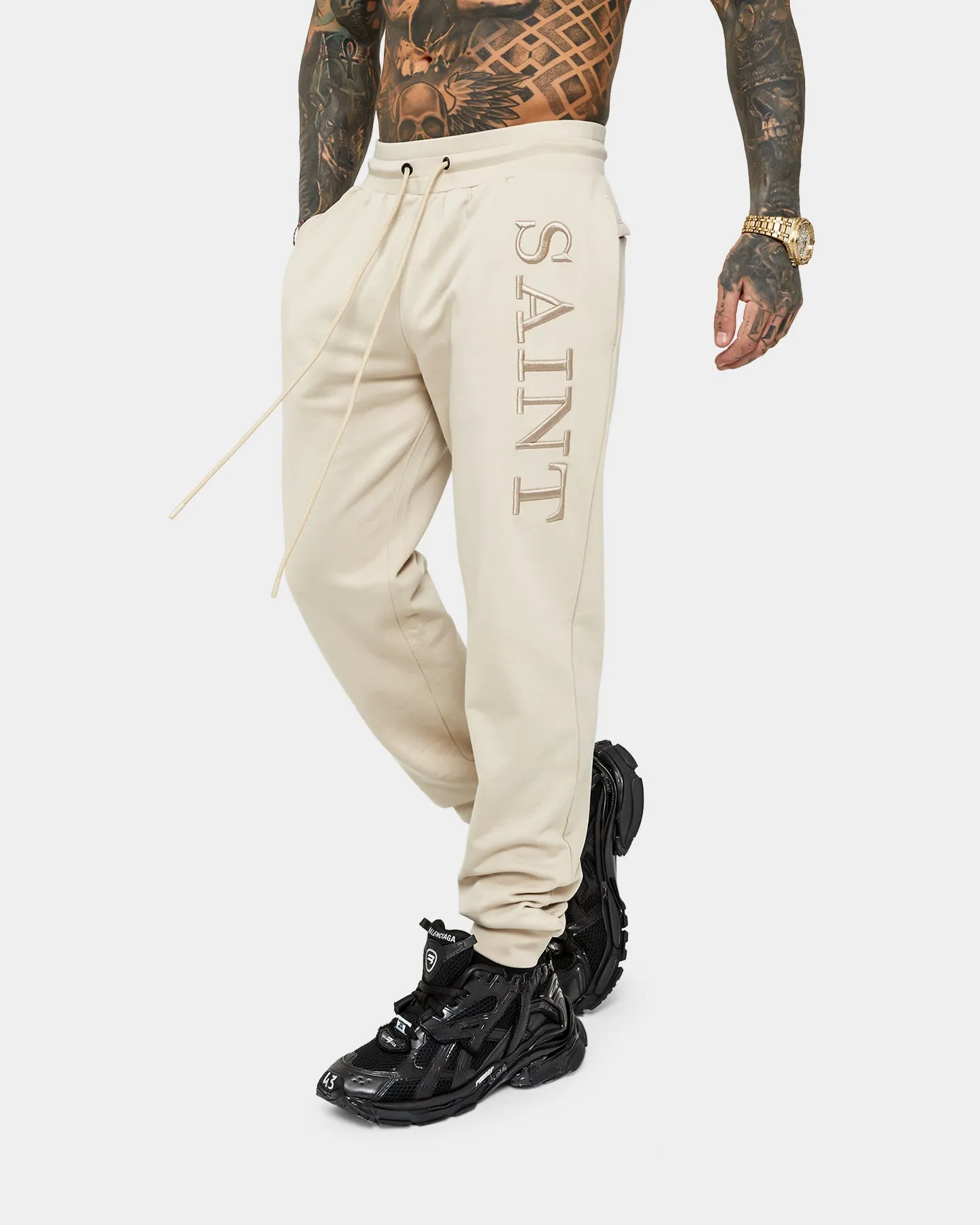 Saint Morta Annex Sweat Pants Stone