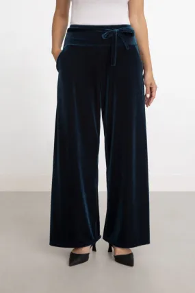 Savy Velvet Wide Leg Trouser Style V3720