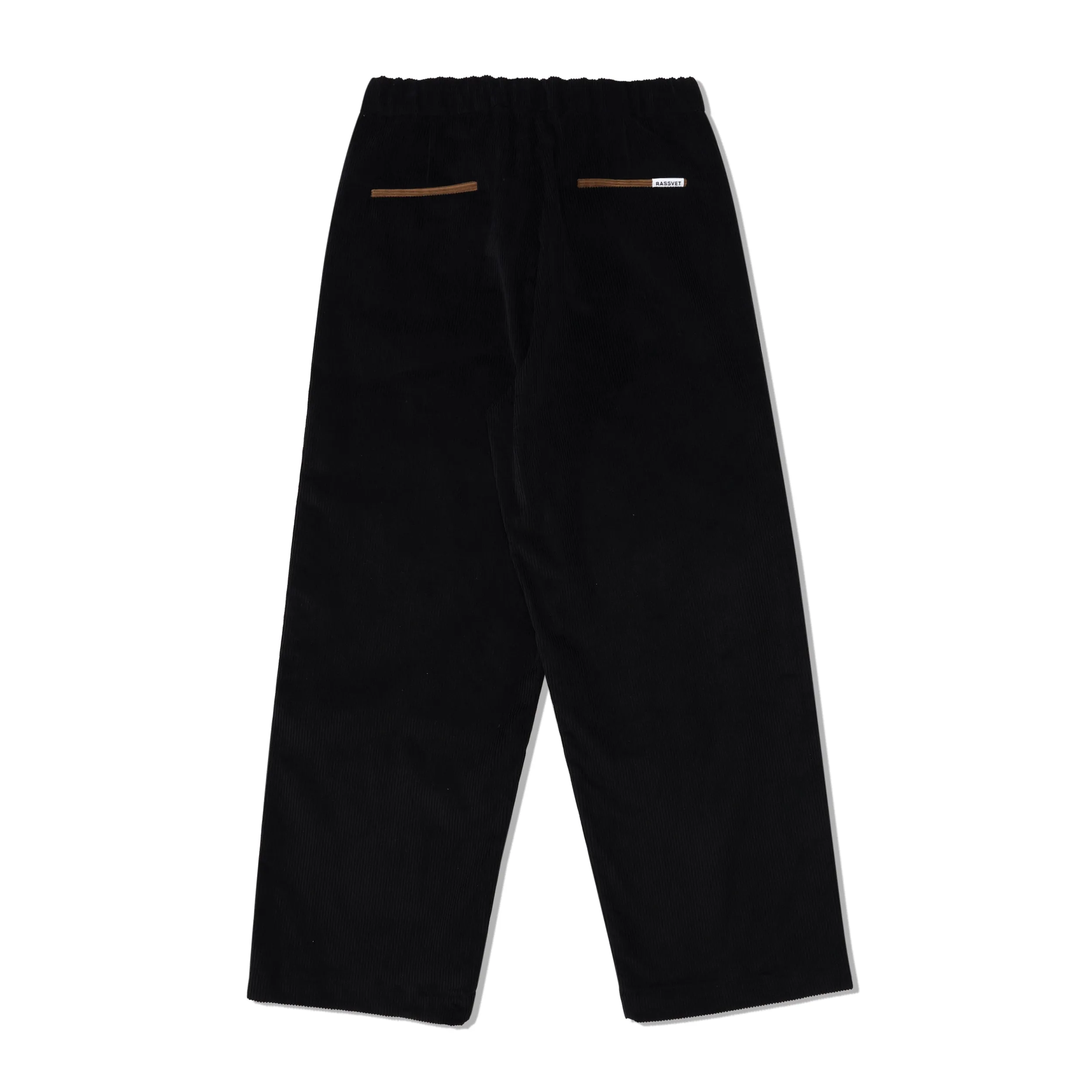 SCNL Corduroy Vacation Trousers, Black